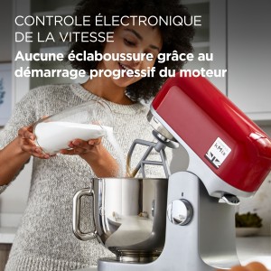 KENWOOD KMX750RD Pastry Chef - 1000 W - 5 L - Red