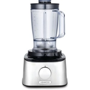 Robot multifonction Inox KENWOOD MultiPro Compact FDM301SS - Blender, presse agrumes, 3 disques, double fouet, pétrin, spatule
