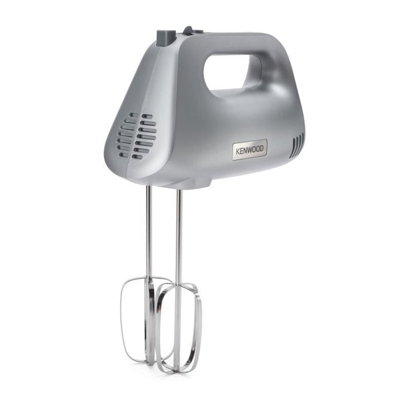 KENWOOD HMP30.A0SI Batteur a main 450W 5 vitesses + Turbo - fouet - pétrin - corps plastique silver