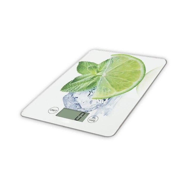 Electronic kitchen scale - lemon