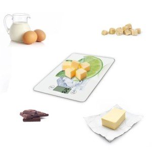 Electronic kitchen scale - lemon