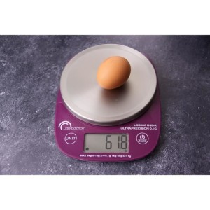 Küchenwaage - LB 5000 Pro Inox 5.1 - Ultrapräzision - USB - Reparie...