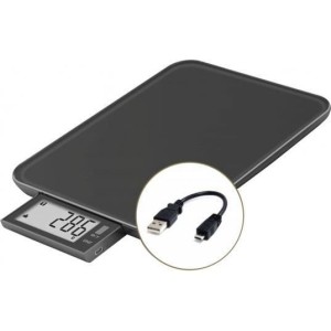 Kitchen scale - Slide 10 - Black - USB - Repairable |  Kitchen scal...