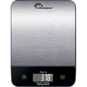 Küchenwaage - Happy Genius 10 Edelstahl - USB - Reparierbar |  Küch...