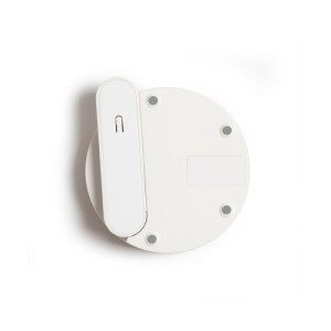 Balance de cuisine dynamo - LIVOO - DOM466 - Plateau bambou - Sans pile ni chargement - Max. 5 kg - 4 unités de mesure - Ecran