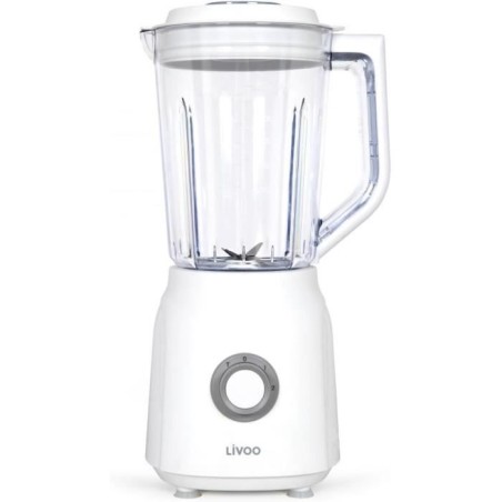 Mixer – LIVOO – 1,5 l – 600 W – 22.000 U/min – 2 Geschwindigkeiten – Turbo weiß