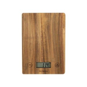 Electronic kitchen scale made of acacia wood - Livoo - DOM492 - |  ...