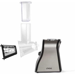 LIVOO DOP192 Multifunction electric grater - Black and gray |  Chop...