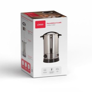 LIVOO DOM397 Kaffeemaschine - Einstellbarer Thermostat von 30 bis 110 ° C - Kapazität 6,8 l