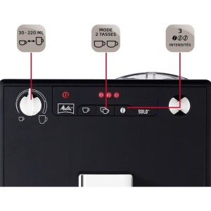 Caffeo Solo E950-101 Schwarz