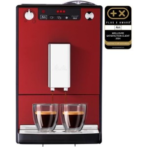 MELITTA E950-104 Automatic espresso machine with Caffeo Solo grinder - Red