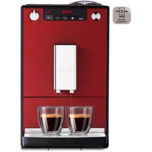 MELITTA E950-104 Automatic espresso machine with Caffeo Solo grinder - Red