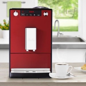 MELITTA E950-104 Automatic espresso machine with Caffeo Solo grinder - Red