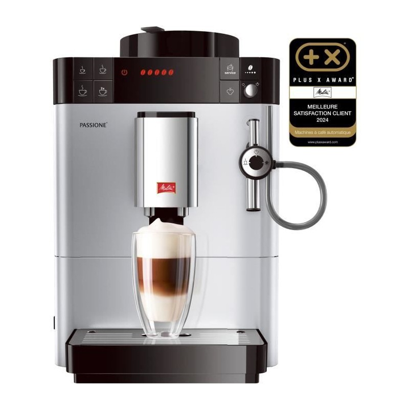 MELITTA F530-101 Kaffeemaschine Caffeo F530-101 Passione Silver