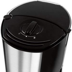 Kaffeemaschine Melitta - Genießen Sie Top Glass Noir/gebürsteten St...