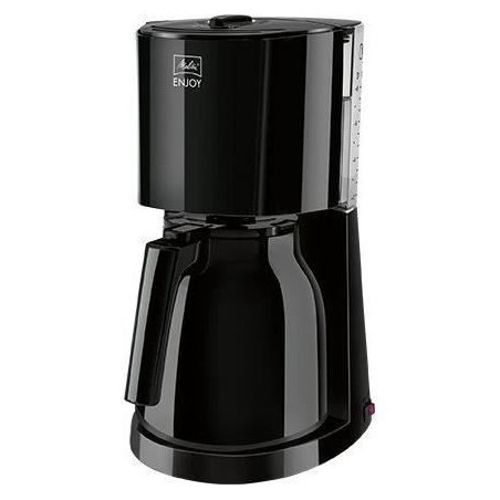 Cafetiere filtre MELITTA - Enjoy II Therm Noir 1017-06 - 1000W - AromaSelector - Systeme anti-gouttes