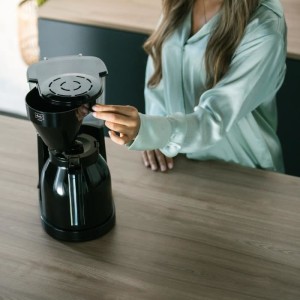 Melitta Easy Therm II 1023-06 - Filter coffee 1L - 1050 W - Black