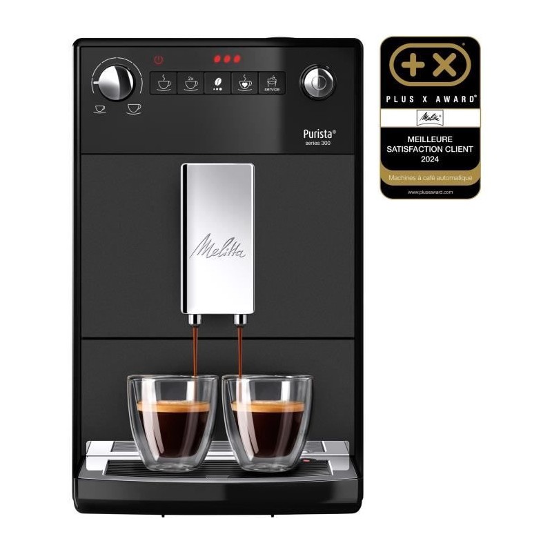 Machine a café automatique - MELITTA - Purista F230-102 - Noir