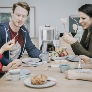 Filter coffee maker - Melitta - Look V Timer 1025-07 - 1.25L - 10 cups - 1080 Watts