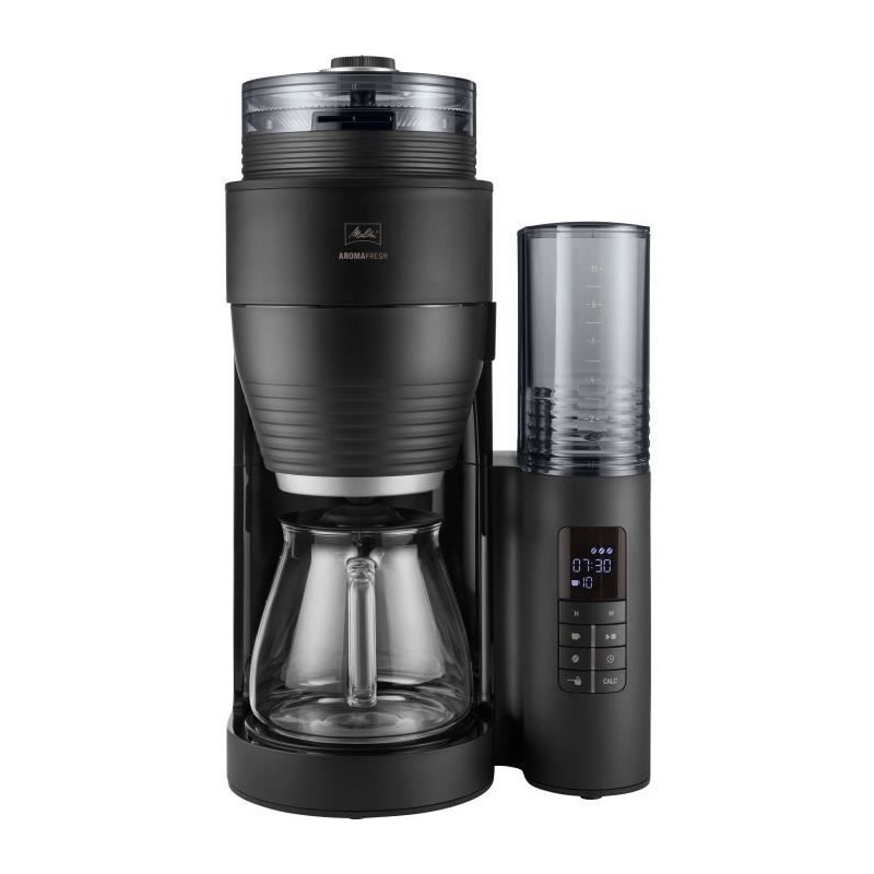 Filter coffee maker with integrated grinder MELITA AromaFresh II Glass Basic 1030-06