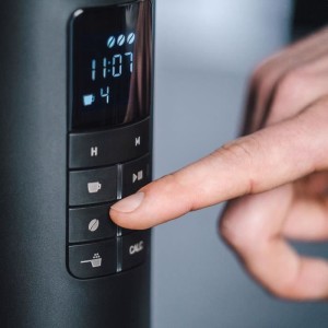 Filter coffee maker with integrated grinder MELITA AromaFresh II Glass Basic 1030-06