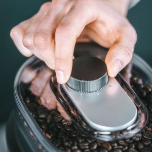 Filter coffee maker with integrated grinder MELITA AromaFresh II Glass Basic 1030-06