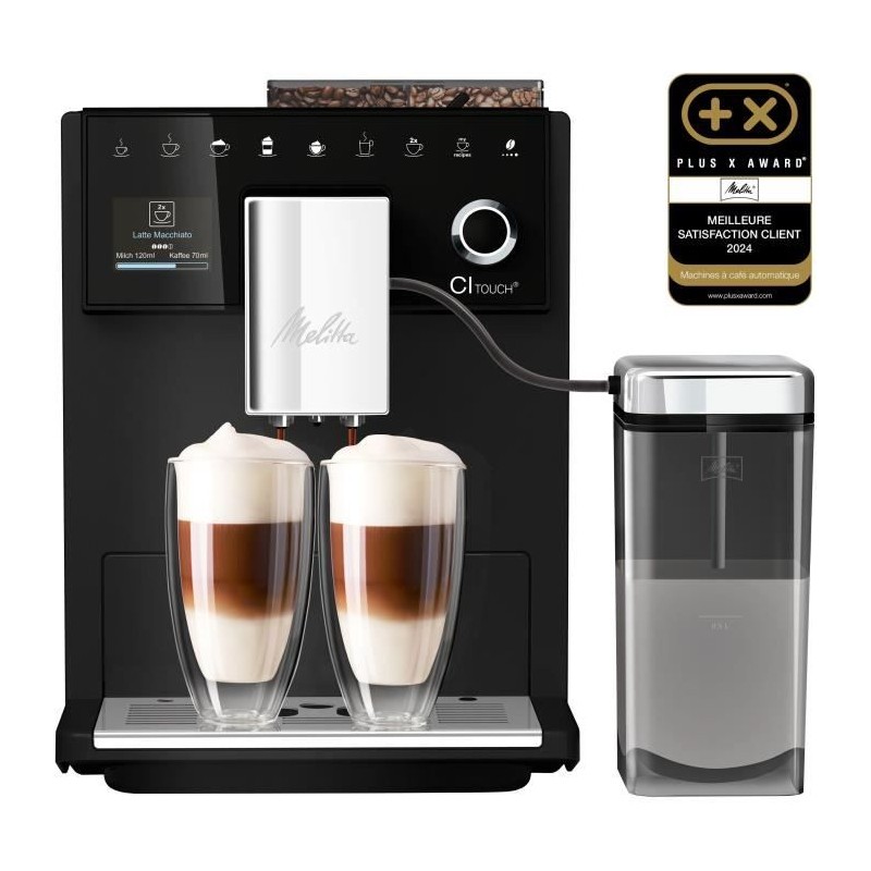 Kaffeevollautomat - MELITTA - CI Touch 630-112 - Mattschwarz