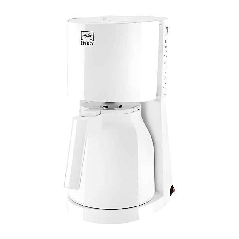 Melitta 1017-05 Filter coffeeiere with insulated cheam Enjoy II Therm - White