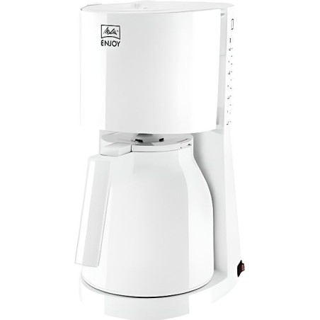 Melitta 1017-05 Filter coffeeiere with insulated cheam Enjoy II Therm - White