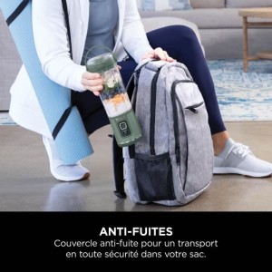 NINJA Blast kabelloser tragbarer Mixer – Waldgrün – BC151EUEM