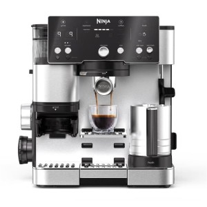 Espresso machine - NINJA - ES501EU Luxe Essential - 2 L - Digital display - Black / Stainless steel