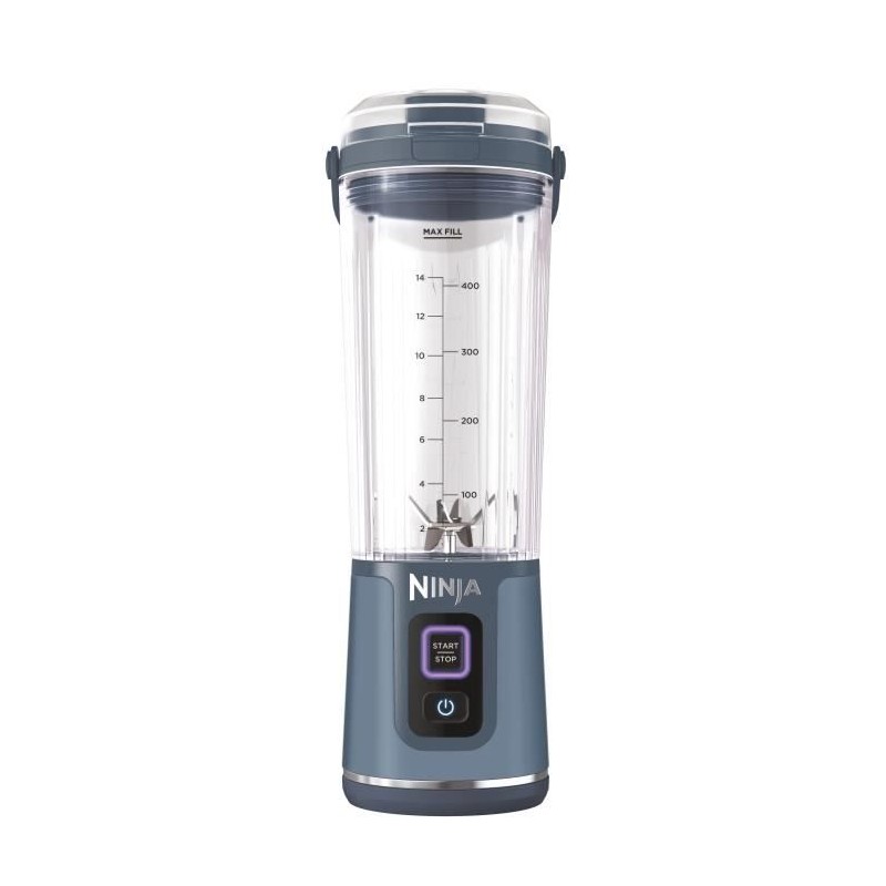 Mixeur - NINJA - BC151EUNV - 14.4 W - Sans fil - Bleu