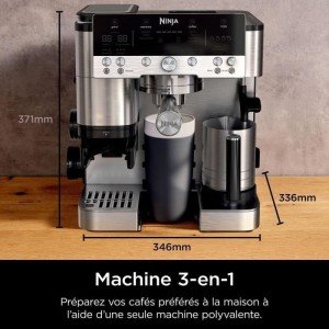Kaffeemaschine - NINJA - ES601EU Luxe Premier - 1650 W - 2 Liter - ...