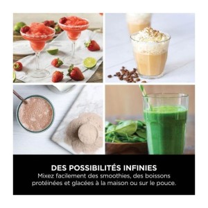 Ninja Blast Portable Blender - BC151EUWH - 530 ml bowl - 2h battery life - cordless - BPA free - white
