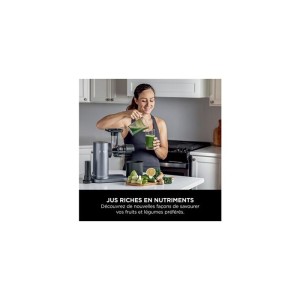 Entsafter - Ninja - JC151EU - 150 W - 0,887 l - Grau-Schwarz