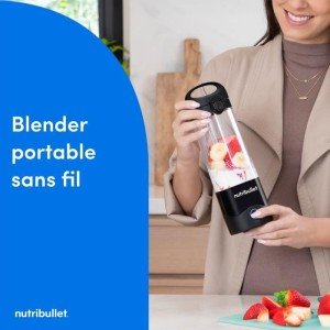 Tragbarer Mixer – NUTRIBULLET – NBP003B – 100 W – 0,475 l – BPA-fre...