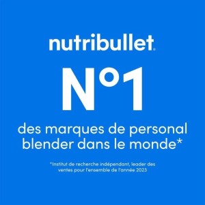 Tragbarer Mixer - NutriBullet - NBP003MA - 70 W - 0,475 l - Magenta - 1 Flasche enthalten