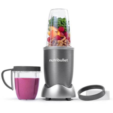 Blender - NUTRIBULLET Original 600 - NB606DG - 600 W - 2 tasses incluses 700 ml et 500 ml - Gris - Sans BPA