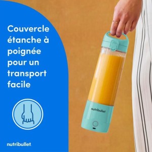 Blender portable - NUTRIBULLET - NBP003LBL - 70W - 0.475L - Light Blue - 1 gourde incluse