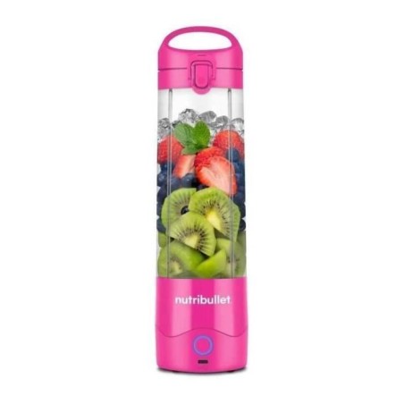 Blender portable - NutriBullet - NBP003BP - 70W - 0.475L - Rose - 1 gourde incluse