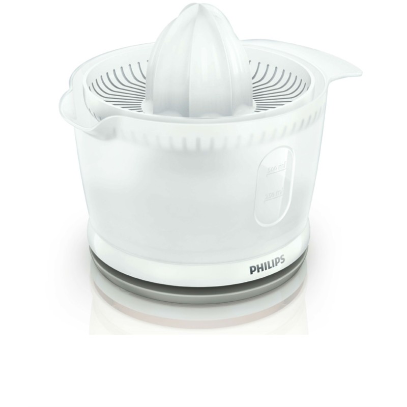 Presse-agrumes - PHILIPS - Daily HR2738/00 - Entierement démontable - Capacité 0,5L - Design Compact - Blanc