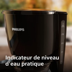 Cafetiere filtre - PHILIPS - HD7461/20 - Collection Daily - 1.2L - 1000W - Noir