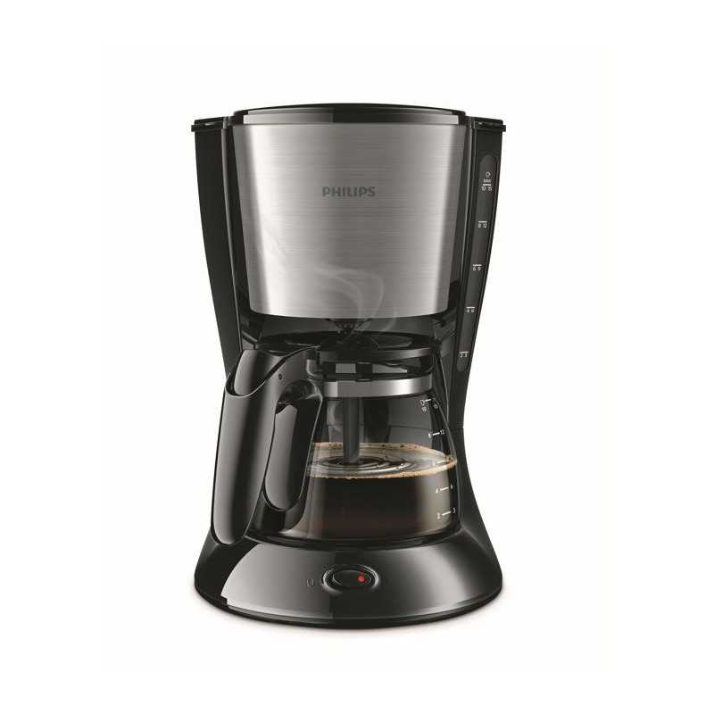 Filter coffee maker PHILIPS Daily HD7462 / 20 - Black and stainless steel