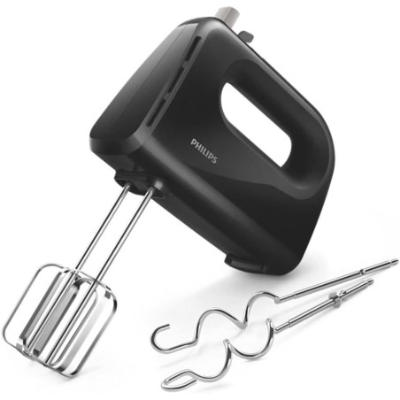 Electric mixer - PHILIPS - HR3705/10 - 300 W - 5 speeds + turbo - White