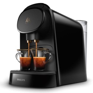 Coffee machine with double espresso capsules philips l'or barista l...