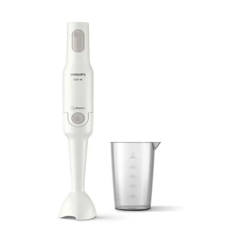 Mixeur plongeant - PHILIPS - HR2531/00? - ProMix Daily Série 3000 - 650W - Blanc