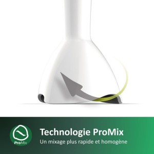 Mixeur plongeant - PHILIPS - HR2531/00? - ProMix Daily Série 3000 - 650W - Blanc