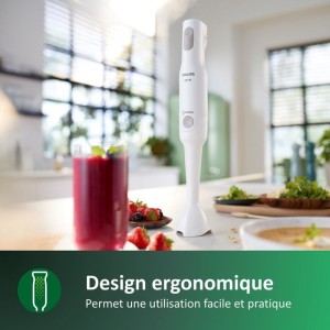 Mixeur plongeant - PHILIPS - HR2531/00? - ProMix Daily Série 3000 - 650W - Blanc