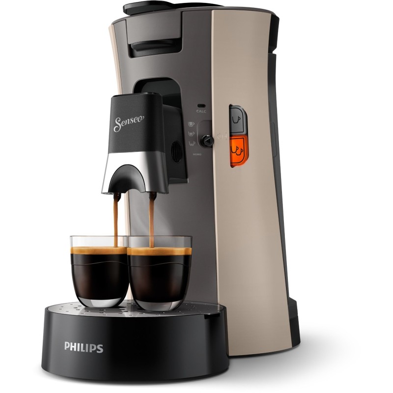 Cafetiere a dosette - PHILIPS - SENSEO - CSA240/31 - Select - Beige