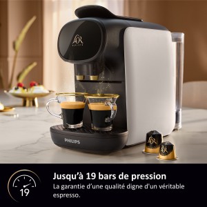 Cafetiere a capsules - PHILIPS - L'OR BARISTA - LM9012/00 - Sublime - Blanc